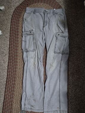 Vintage Carhartt Gray Utility Cargo Pants